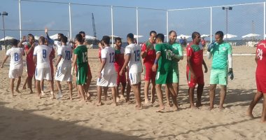 منتخب الشاطئية يهزم موزمبيق 2-1 ويواجه السنغال في نهائي بطولة كوسافا الدولية 