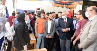 افتتاح مهرجان الأسر الطلابية بجامعة المنصورة