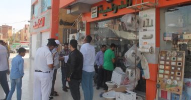 رئيس جهاز السادات: غلق وتشميع محال تجارية مخالفة بحملة جديدة