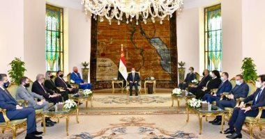الرئيس السيسي يستقبل رئيس وزراء جمهورية ألبانيا