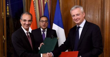 رئيس الوزراء يشهد توقيع إعلان نوايا بين الاتصالات المصرية والمالية الفرنسية