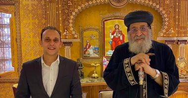 رئيس مؤسسة شباب بتحب مصر يلتقى البابا تواضروس لبحث مبادرة "الكنائس الخضراء"