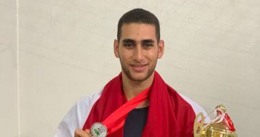 عمر شريف يحقق فضية بطولة العالم لكرة السرعة