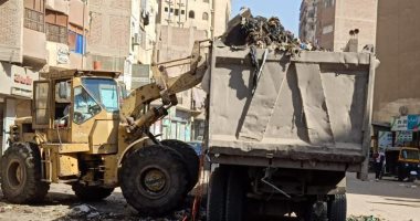  رفع 1420 طن قمامة وحملات على وصلات الكهرباء غير الشرعية بحى شرق شبرا الخيمة