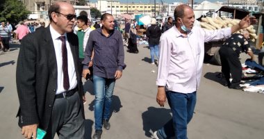 غلق 5 محلات و رفع 72 حالة إشغال طريق من أحياء الإسكندرية