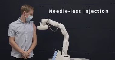 روبوت جديد يتحقق من الهوية ويعطى اللقاح دون استخدام الإبر 