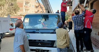 ضبط 286 حالة إشغال طريق ومخالفات متنوعة فى حملة مكبرة بالعامرية غرب الإسكندرية