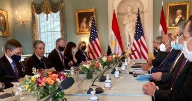 شكرى: مصر قوة إقليمية وازنة تساهم فى استقرار المنطقة وتحالفنا مع واشنطن مهم