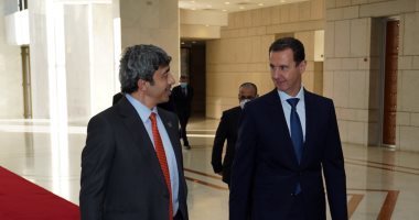 بشار الأسد مستقبلا وزير خارجية الإمارات: أبو ظبى وقفت دائما بجانب شعب سوريا