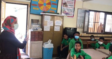 صحة البحر الأحمر: استمرار توعية طلاب المدارس على مواجهة كورونا ..صور