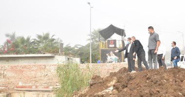 محافظ الغربية يتفقد بدء أعمال إنشاء مدينة المحلة الجديدة