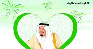 السعودية نيوز | 
                                            كاريكاتير سعودى يحتفل بالذكرى الـ7 لبيعة الملك سلمان
                                        