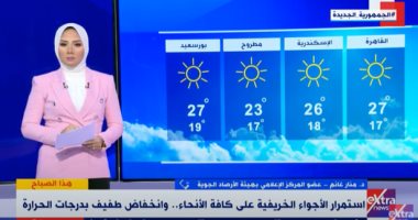 الأرصاد: تواصل فرص سقوط أمطار متوسطة على جنوب سيناء وبعض محافظات الصعيد