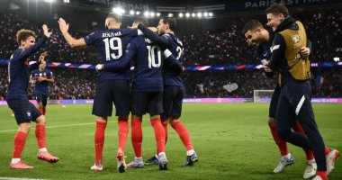 منتخب فرنسا يسحق كازاخستان 8-0 ويتأهل رسميا إلى كأس العالم.. فيديو