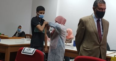 جامعة حلوان تستعد لتطبيق قرار منع دخول غير المطعمين بحملات تطعيم موسعة 