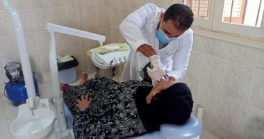 الكشف الطبى على 1500 مريض وتطعيم المواطنين بلقاح كورونا بالمنوفية