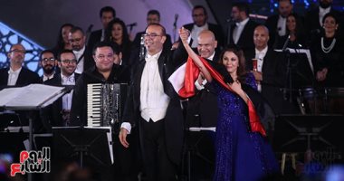 ماجدة الرومي تهدي حفل مهرجان الموسيقى العربية إلى روح الموسيقار جمال سلامة