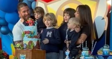 راموس يحتفل بعيد ميلاد نجله ماركو: ماركيتو الجميل والعاطفى يبلغ 6 سنوات.. فيديو