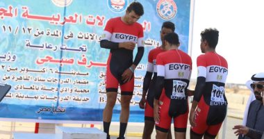 برونزية لمصر وذهبية للكويت والأردن في اليوم الرابع للبطولة العربية لدراجات الطريق 