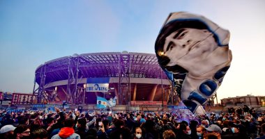 28 نوفمبر موعد الكشف عن تمثال مارادونا قبل مباراة لاتسيو فى الدوري الإيطالي