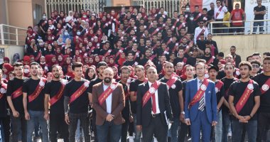 جامعة الأقصر تنظم إحتفالية طلاب من أجل مصر إستعدادا لانتخابات الاتحادات الطلابية