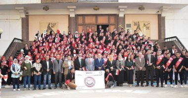 رئيس جامعة بني سويف يعلن تدشين "طلاب من أجل مصر" للعام الدراسى 2021/2022  