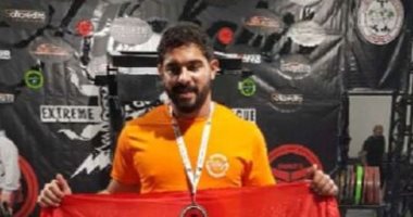 الرباع سامي أبو العز يفوز بفضية بطولة العالم للقوة البدنية