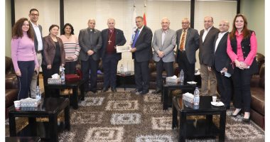 رئيس الطائفة الإنجيلية بمصر يستقبل مطران الكنيسة الإنجيلية اللوثرية بالأردن