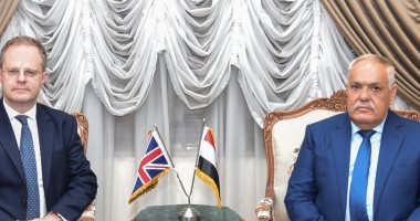 مباحثات رسمية بين رئيس الهيئة العربية للتصنيع والسفير البريطاني بالقاهرة