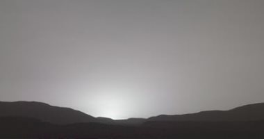 شاهد.. غروب الشمس على سطح كوكب المريخ 