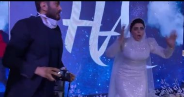 البلوجر آية مكرم ترد بعد الهجوم عليها بسبب فيديو تامر حسني في حفل زفافها
