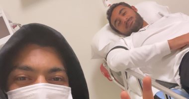 أول صورة لأحمد ياسر ريان بالمستشفى بعد إصابته.. ومصطفى محمد: سلامتك يا حبيبى
