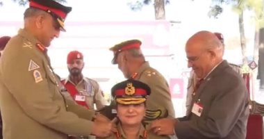 تعيين امرأة رئيسة للخدمة الطبية فى الجيش الباكستانى لأول مرة