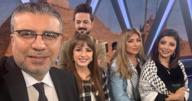 عمرو الليثى ضيف شافكي المنيرى ببرنامج "بيت الكل" على التليفزيون المصرى