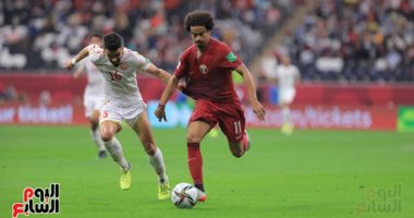 أكرم عفيف نجم منتخب قطر يتصدر قائمة الأكثر صناعة للأهداف فى كأس العرب