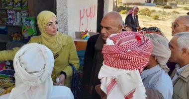 مدير تموين شمال سيناء تتابع الاحتياجات التموينية لأهالى جنوب الشيخ زويد