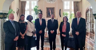 السفير المصرى فى كيتو يستضيف وزير الخارجية الإكوادوري