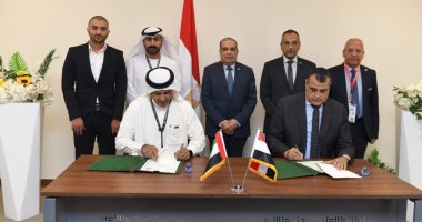 وزير الدولة للإنتاج الحربى يشهد توقيع اتفاقية تعاون مع شركة "دبى للاستشارات"