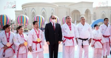 الرئيس السيسى يشهد احتفالية "قادرون باختلاف" لأصحاب الهمم