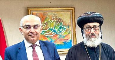 سفير مصر فى جاكرتا يستقبل الأنبا رويس الأسقف العام لجنوب شرق آسيا