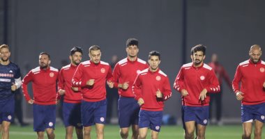 كأس العرب 2021.. على معلول ينتظم فى تدريبات تونس قبل مواجهة مصر