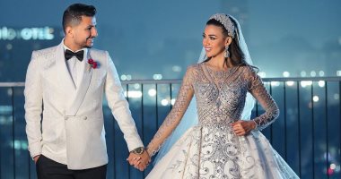 فيديو.. علي غزلان وعروسه يرقصان وسط فرحة الحضور