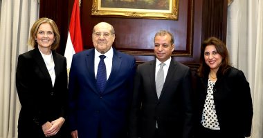 سفيرة النرويج بالقاهرة تلتقى رئيس الشيوخ وتشيد بإنجازات مصر فى حقوق الإنسان