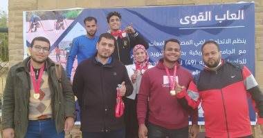 جامعة بنها تحصد 10 ميداليات في بطولة الجامعات المصرية لألعاب القوى