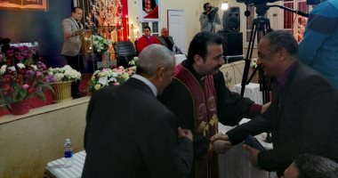 رئيس مدينة الأقصر يشارك بحفل سيامة القس فيكتور يوسف بكنيسة نهضة القداسة