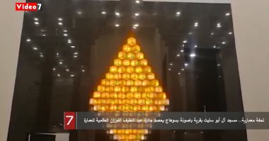 تحفة معمارية.. قصة مسجد باصونة بسوهاج الفائز بجائزة عالمية فى العمارة (لايف)