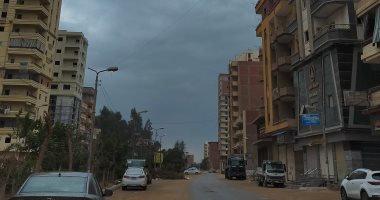 أمطار ورياح شديدة وسحب كثيفة فى سماء محافظة الغربية.. لايف