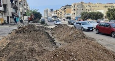 محافظ بورسعيد: تطوير ورفع كفاءة إمتداد شارع كسرى بحى المناخ.. صور