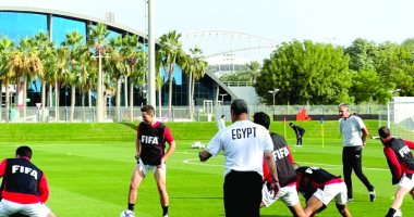 موعد مباراة مصر وقطر غدا بكأس العرب