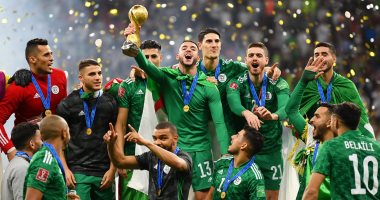 برشلونة يهنئ منتخب الجزائر بعد التتويج بكأس العرب 